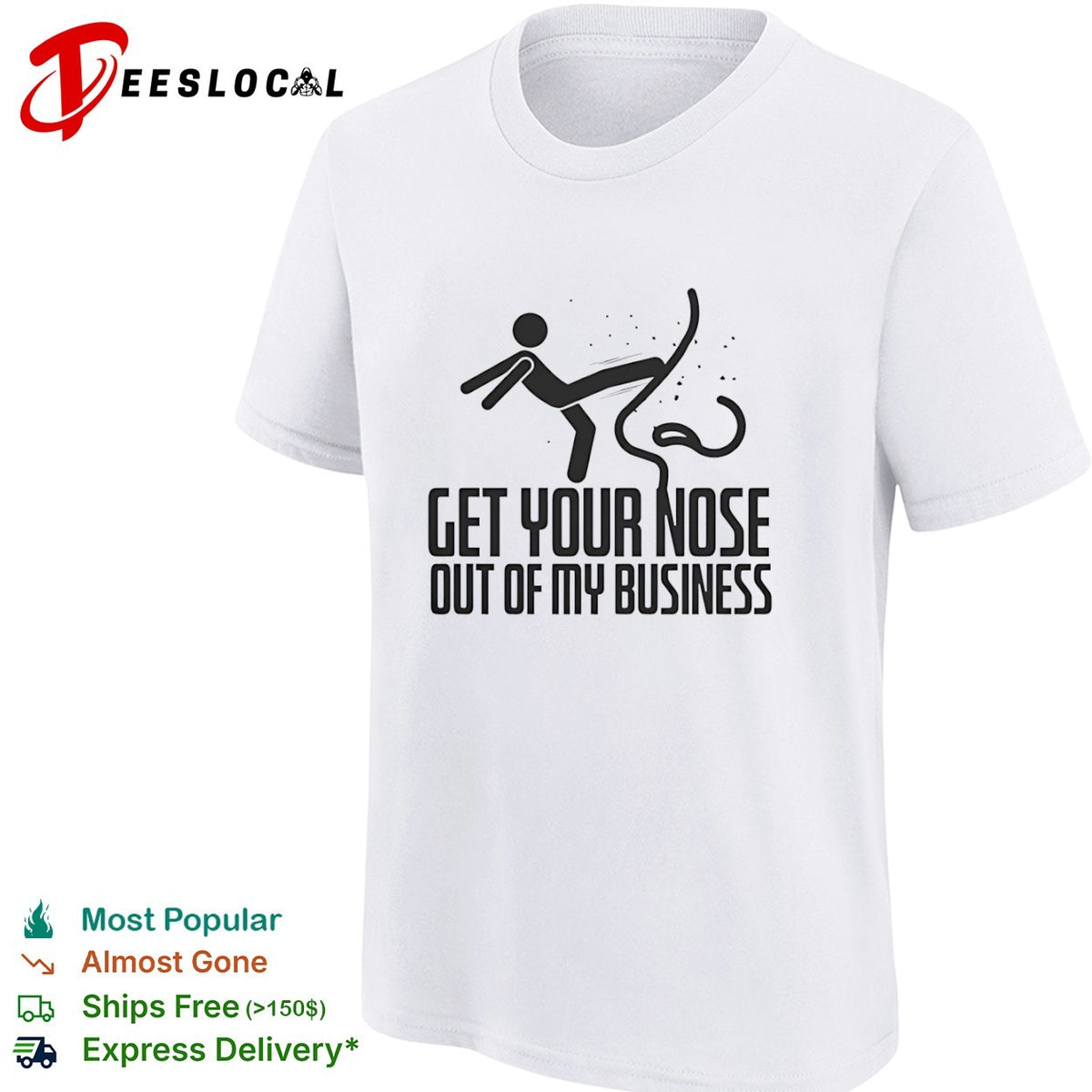 Get your nose out of my business shirt