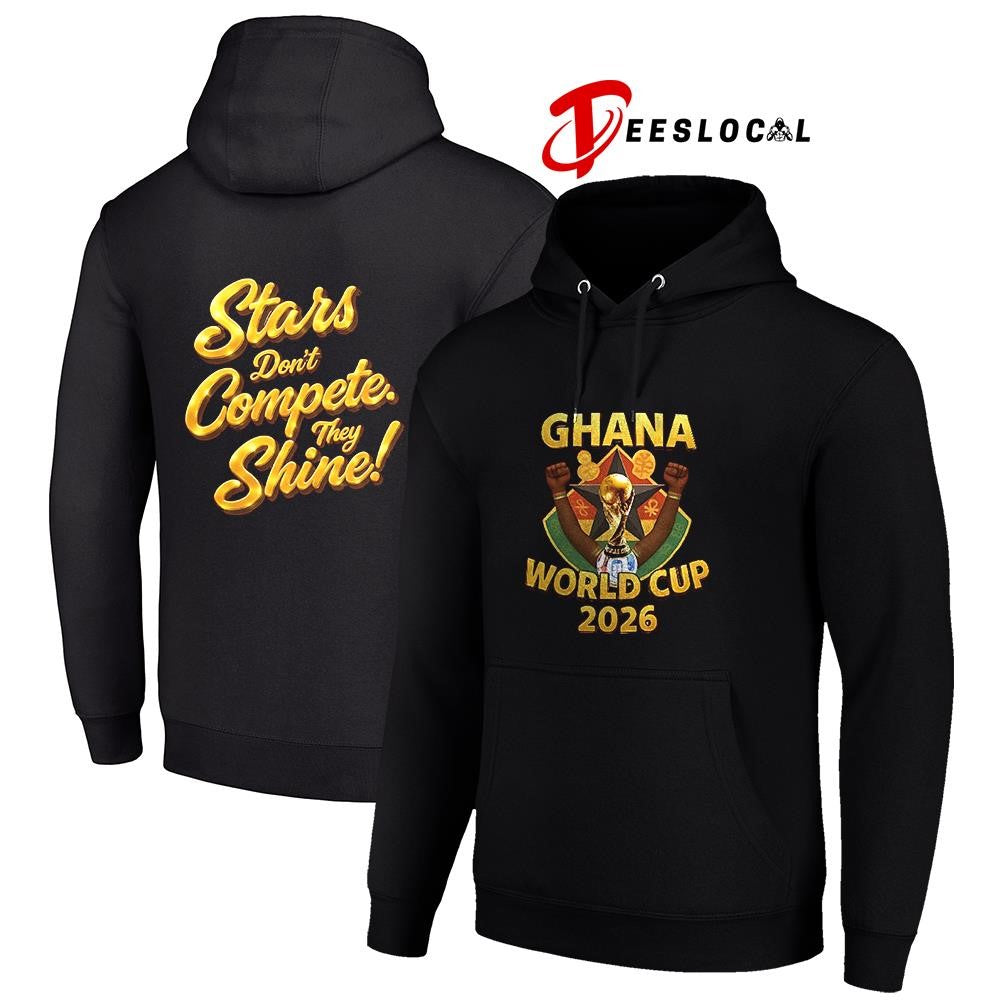 Ghana World Cup 2026 stars don’t compete they shine shirt