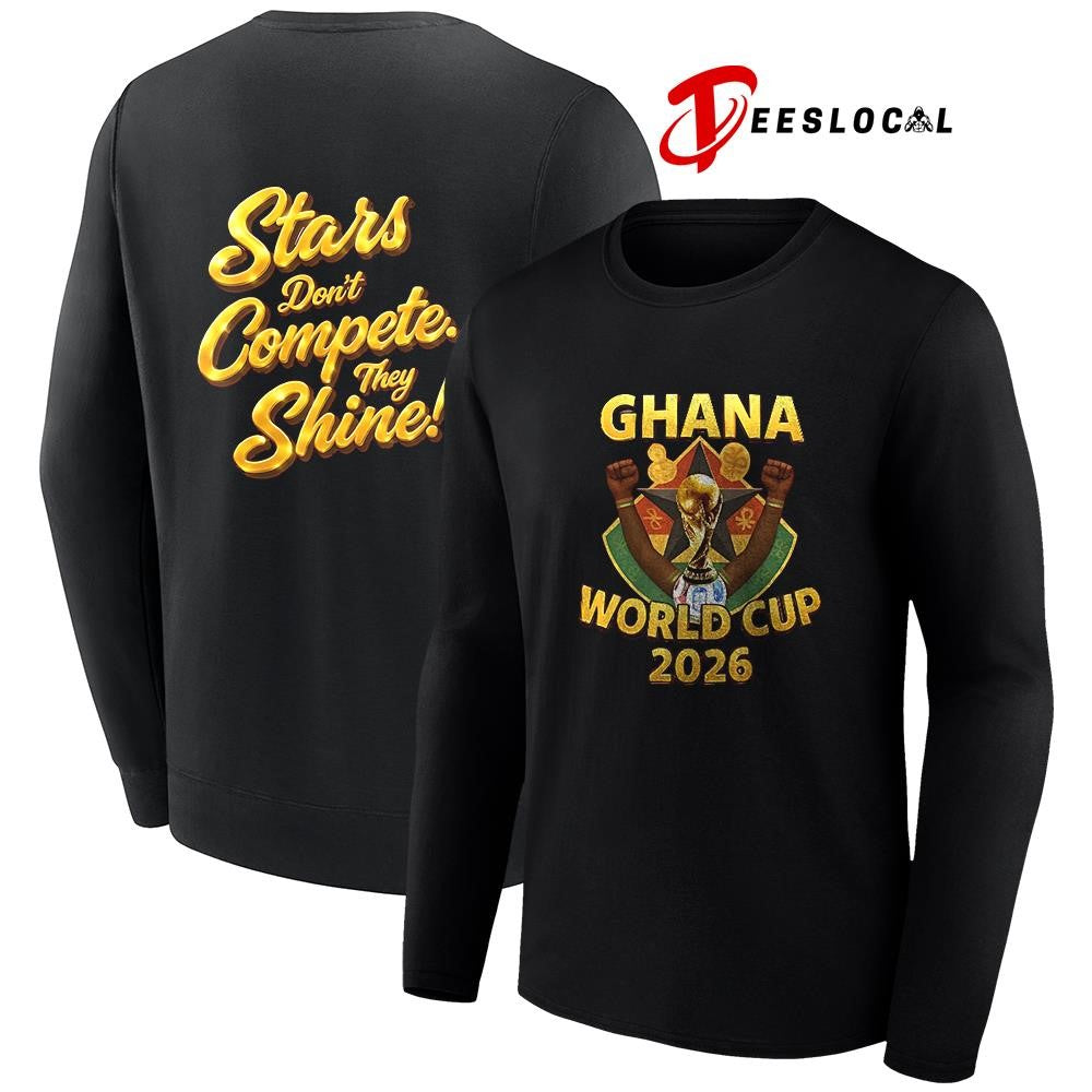 Ghana World Cup 2026 stars don’t compete they shine shirt