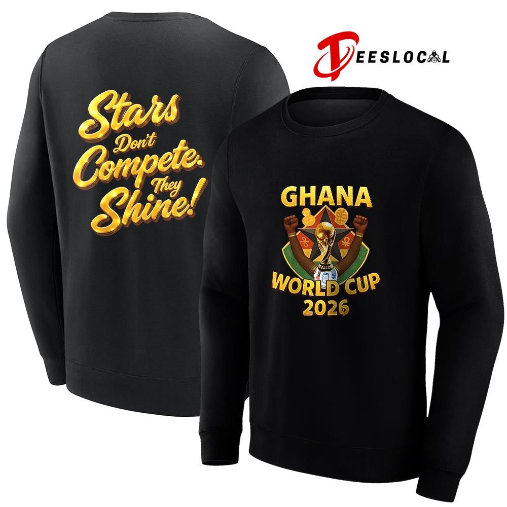 Ghana World Cup 2026 stars don’t compete they shine shirt