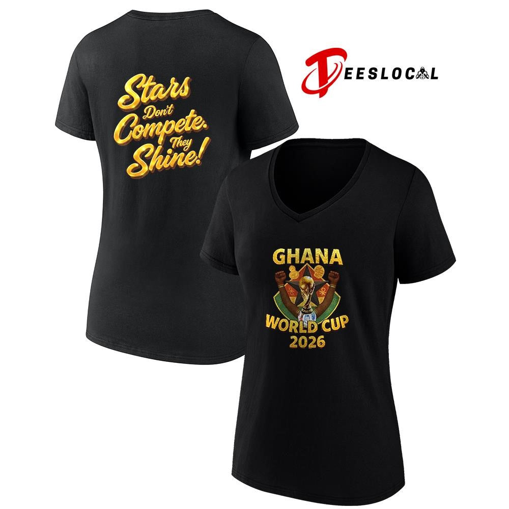 Ghana World Cup 2026 stars don’t compete they shine shirt