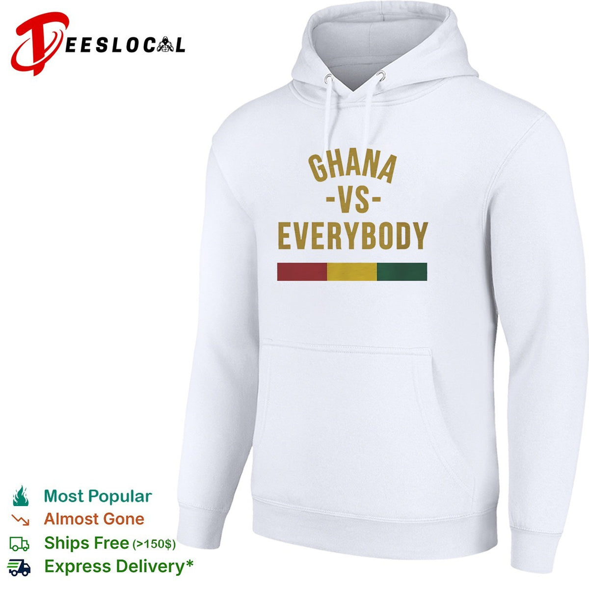 Ghana vs everybody flag soccer pride shirt