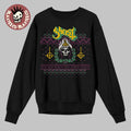 Ghost Papa Emeritus Festive Xmas Style Holiday Sweatshirt
