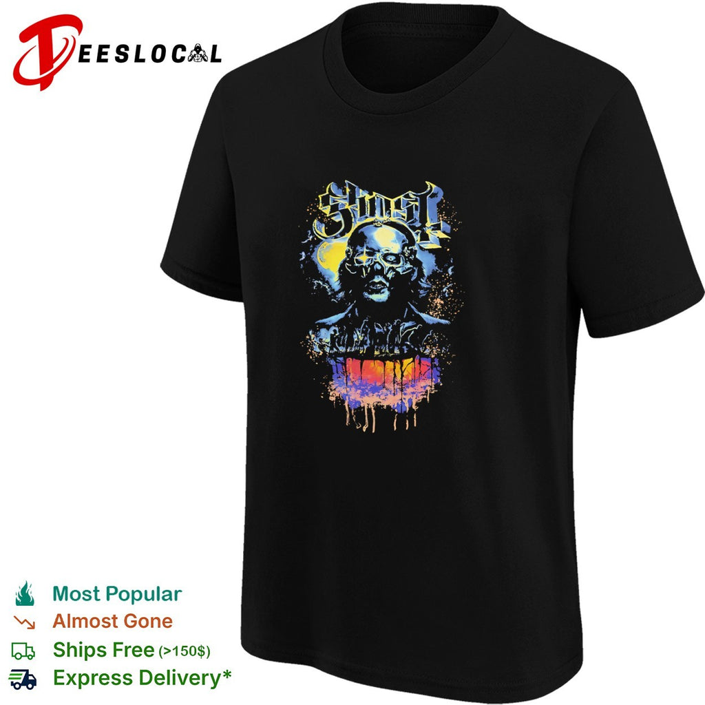 Ghost Papa Emeritus Zombie Horror Movie Night of the Living Dead shirt