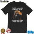 Ghost Rider Sarcastic Humor Breath Mint or Toilet Paper Biker T Shirt