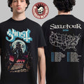 Ghost Skeletour 2026 Merch Cowboy Papa With Dates Back Two Sided T-Shirt