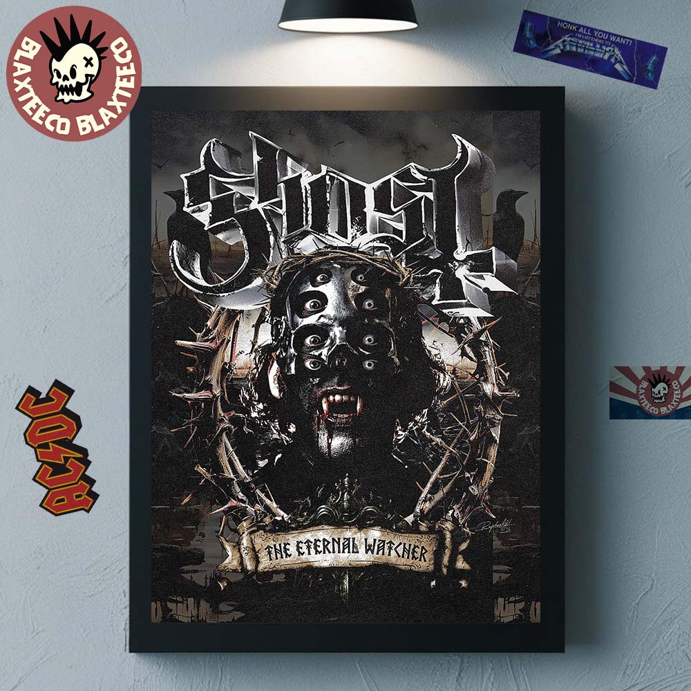 Ghost The Eternal Watcher Papa Perpetua Watchful Eyes Home Decor Poster Canvas