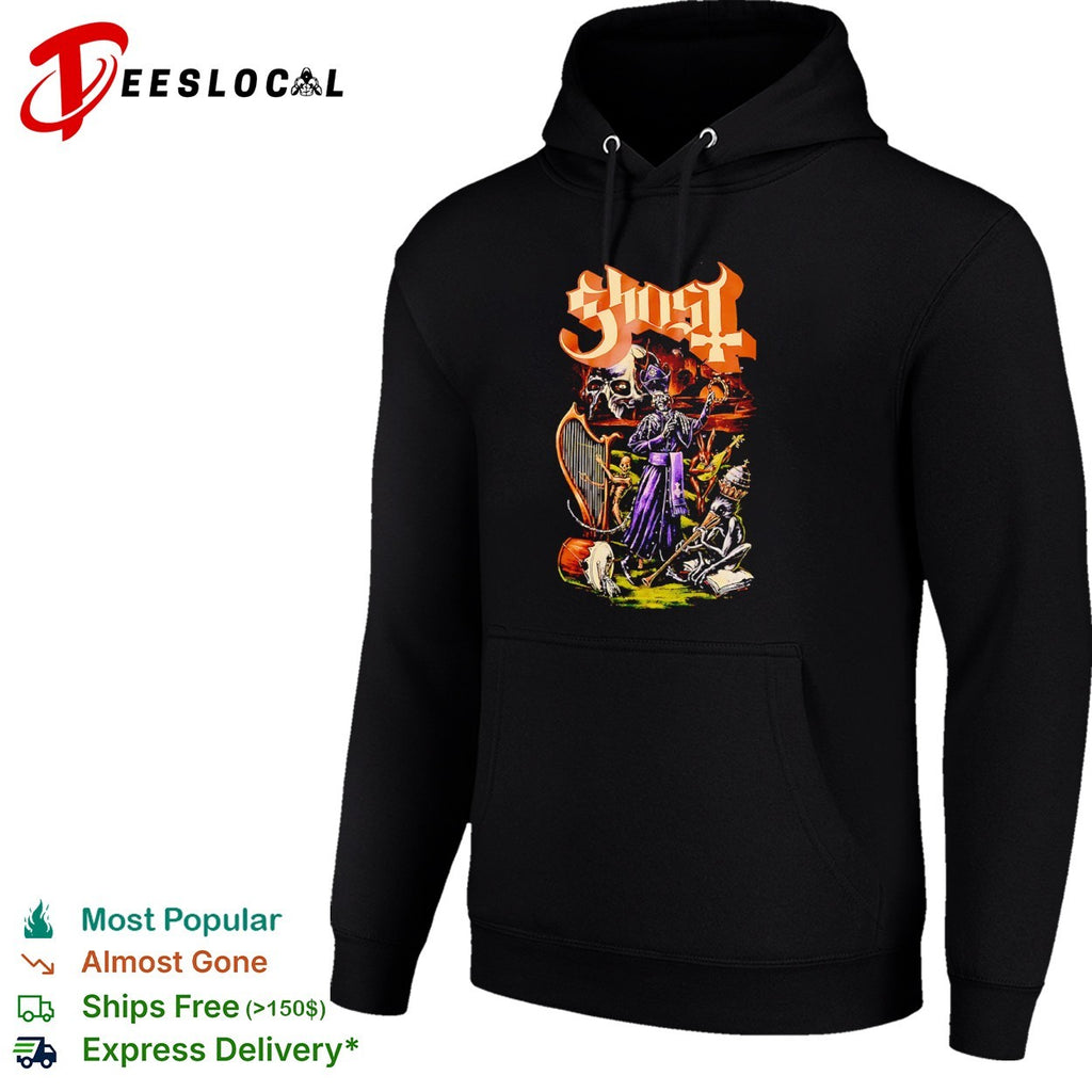 Ghost skull pope shirt