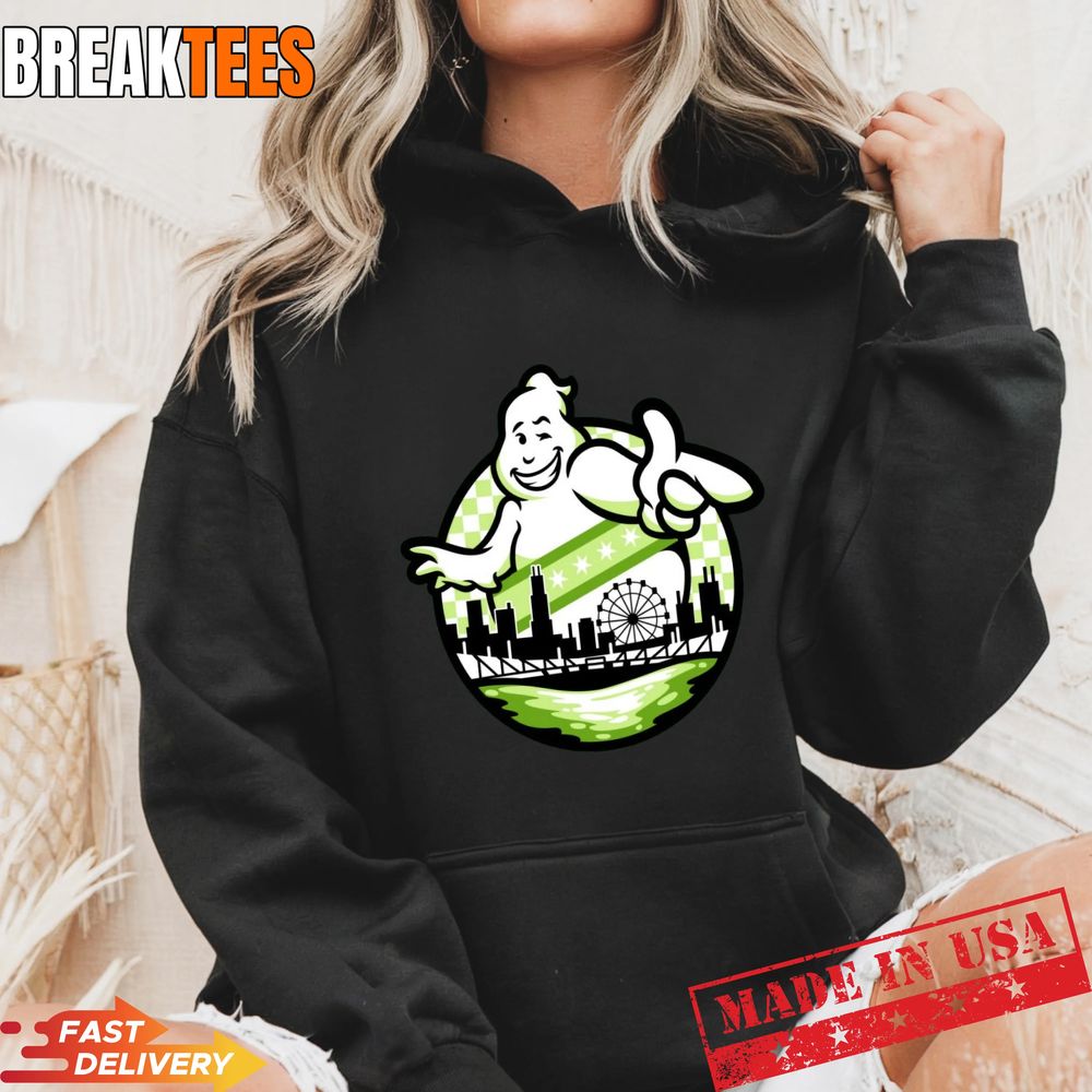Ultimate Ghostbusters South Shore Green Slime Time T-Shirt
