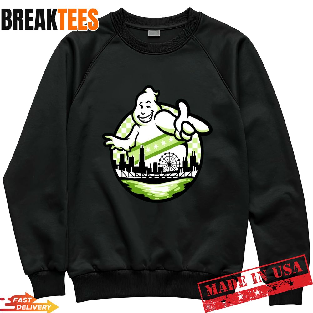 Ultimate Ghostbusters South Shore Green Slime Time T-Shirt