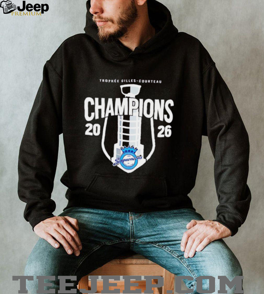 Gilles Courteau Trophy 2026 Champions Hockey T Shirt