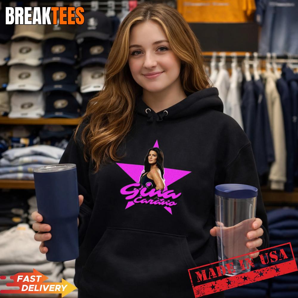 Gina Carano Action Star MMA T-Shirt