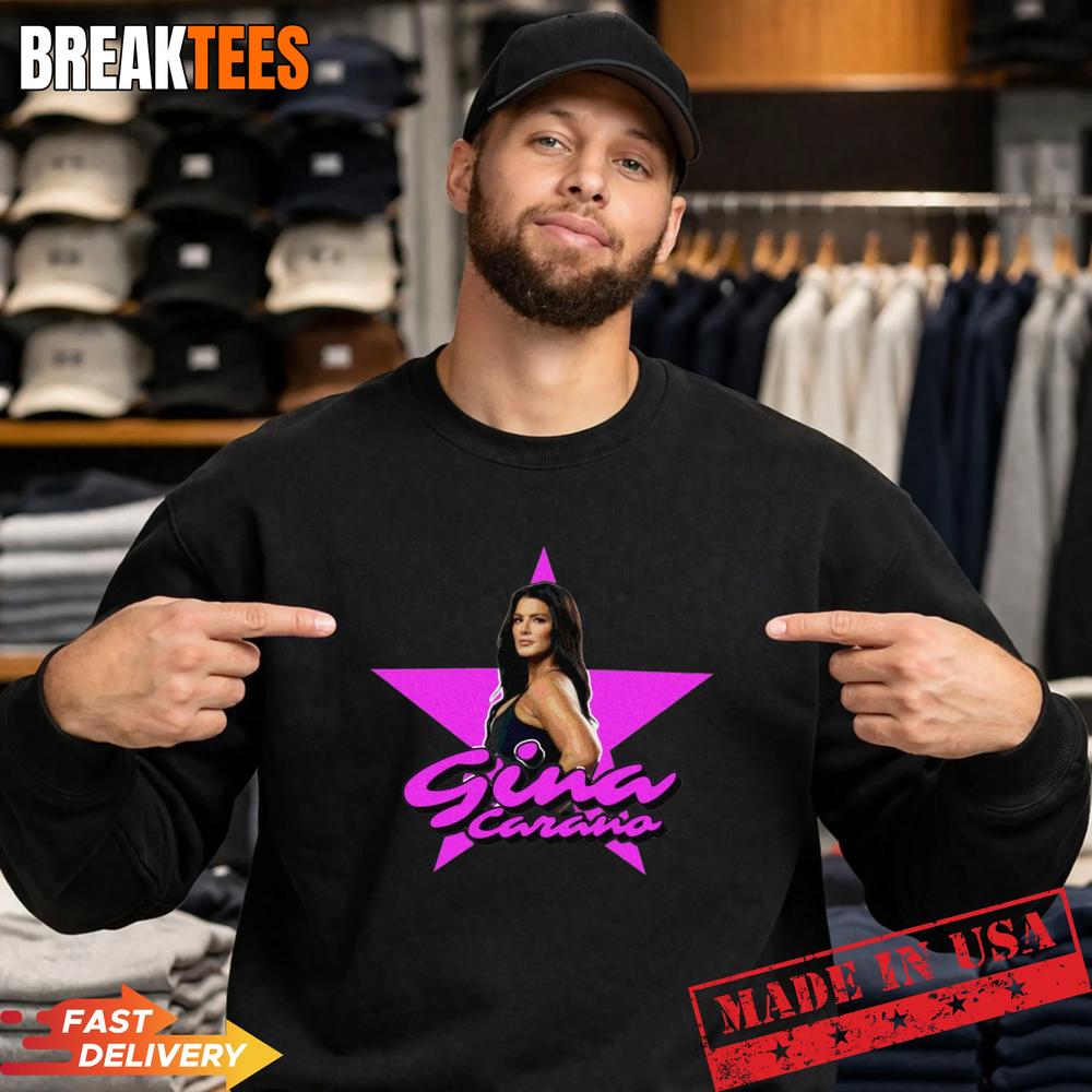 Gina Carano Action Star MMA T-Shirt