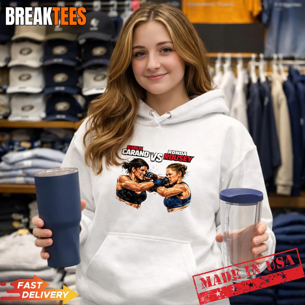 Gina Carano vs Ronda Rousey UFC Shirt