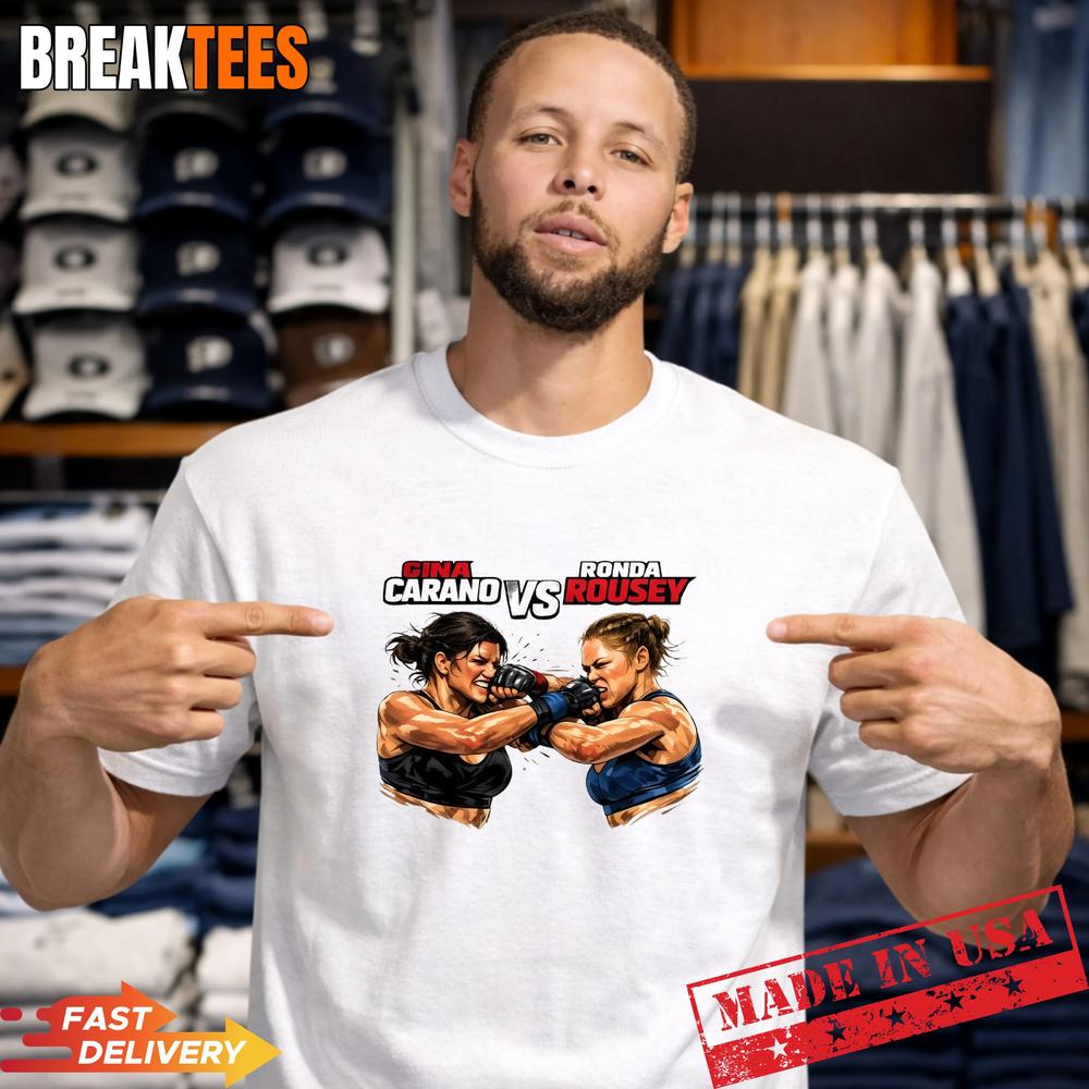 Gina Carano vs Ronda Rousey UFC Shirt