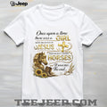 Girl Who Believed In Jesus And Loved Horses Christian T Shirt