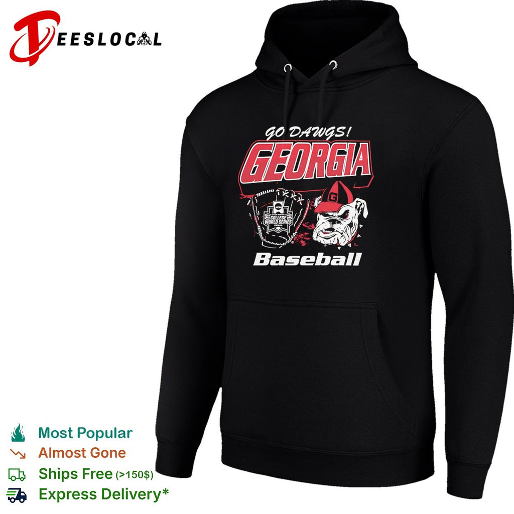 Go Dawgs Georgia 2026 Men’s College World Series Omaha Baseball team shirt