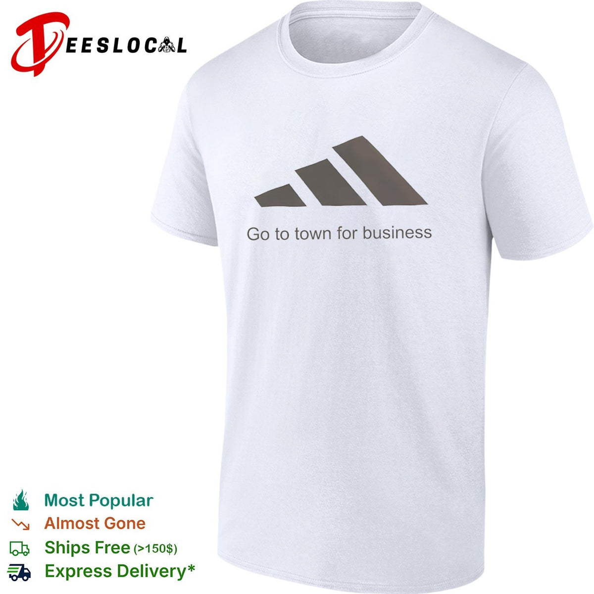 Go to town for business shirt