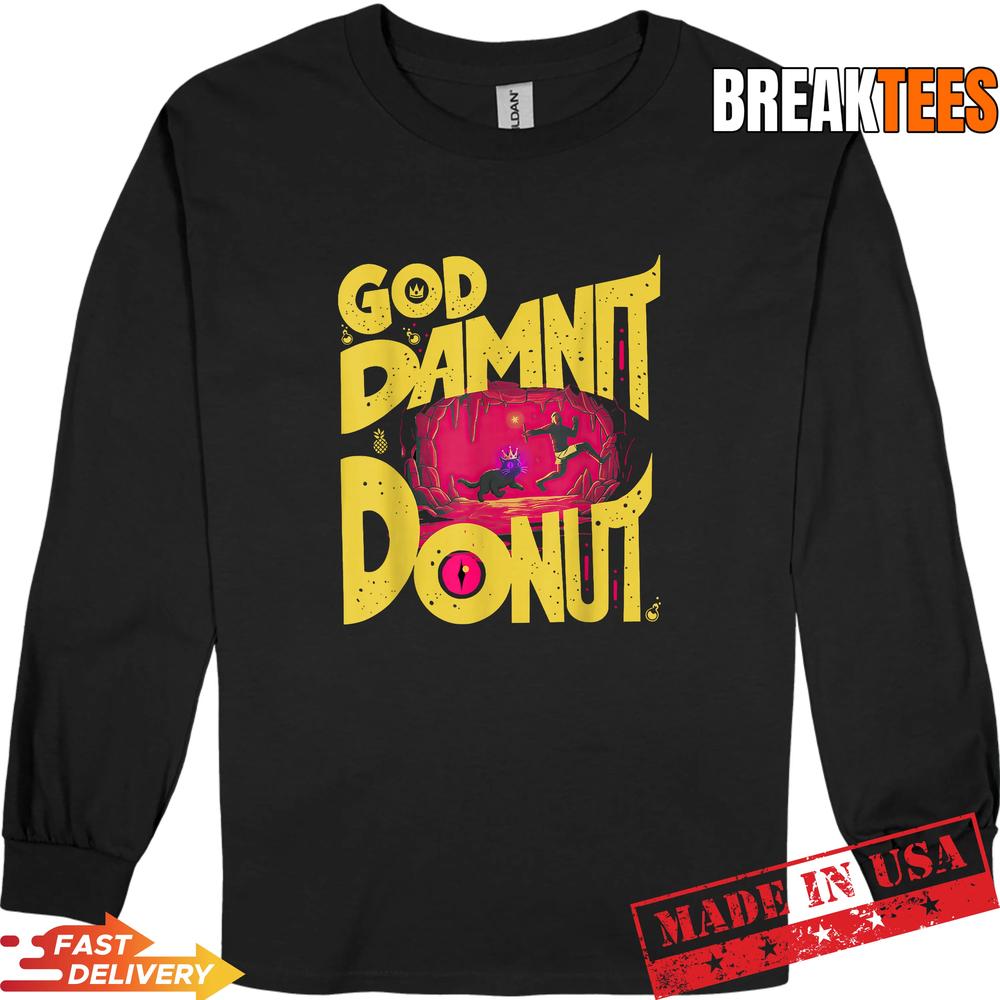 Goddammit Donut Funny Book Lover for Men Woman Shirt