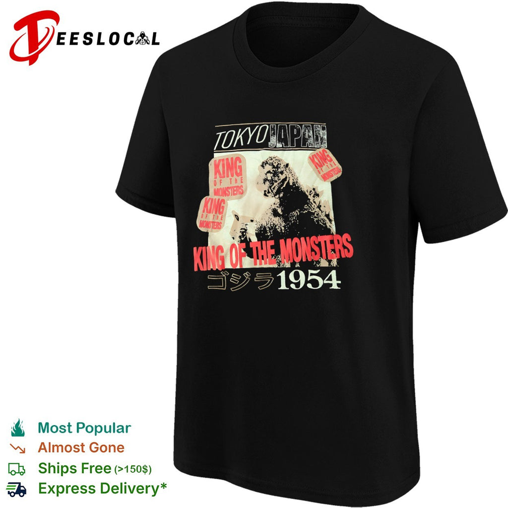 Godzilla King of the Monsters Tokyo Japan 1954 shirt