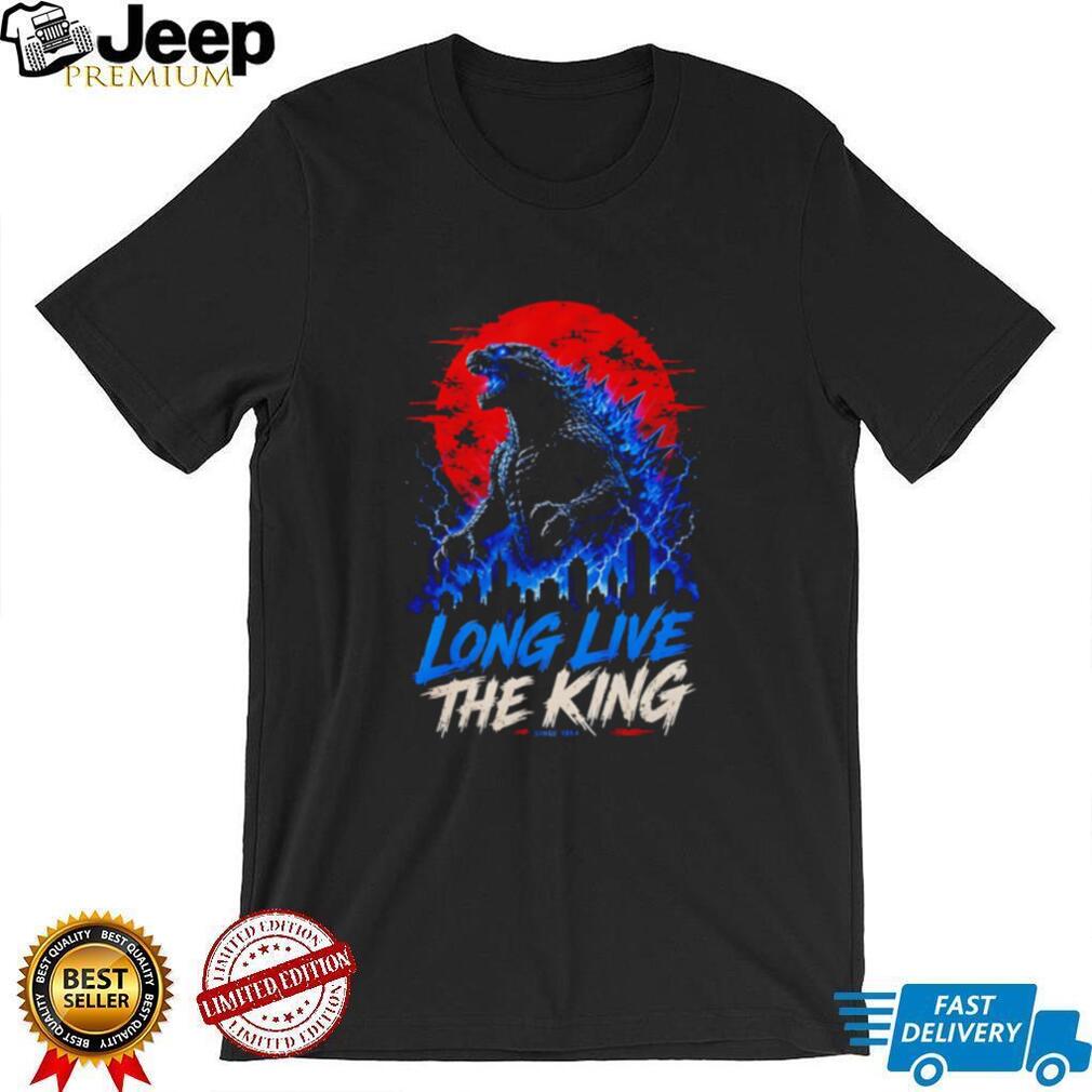 Godzilla long live the king illustration shirt