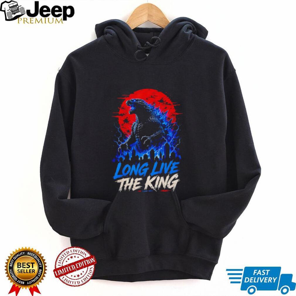 Godzilla long live the king illustration shirt