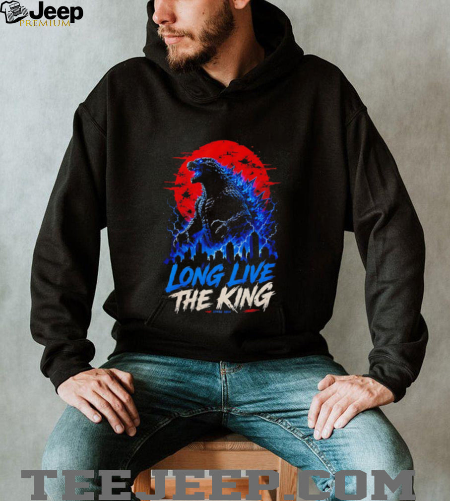 Godzilla long live the king illustration shirt