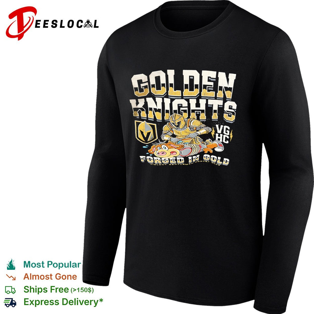 Golden Knights Vegas VGHC Forged in Gold Violent Gentlemen shirt