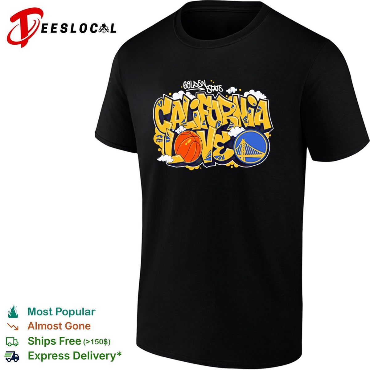 Golden State Warriors California Love Basketball Tupac Shakur Bay Area Shirt