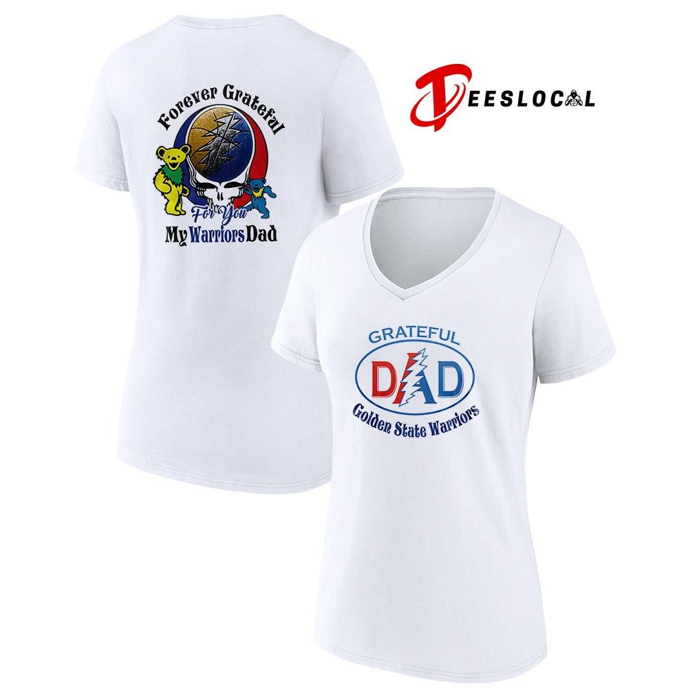 Golden State Warriors x Grateful Dead Father Day forever Grateful logo shirt
