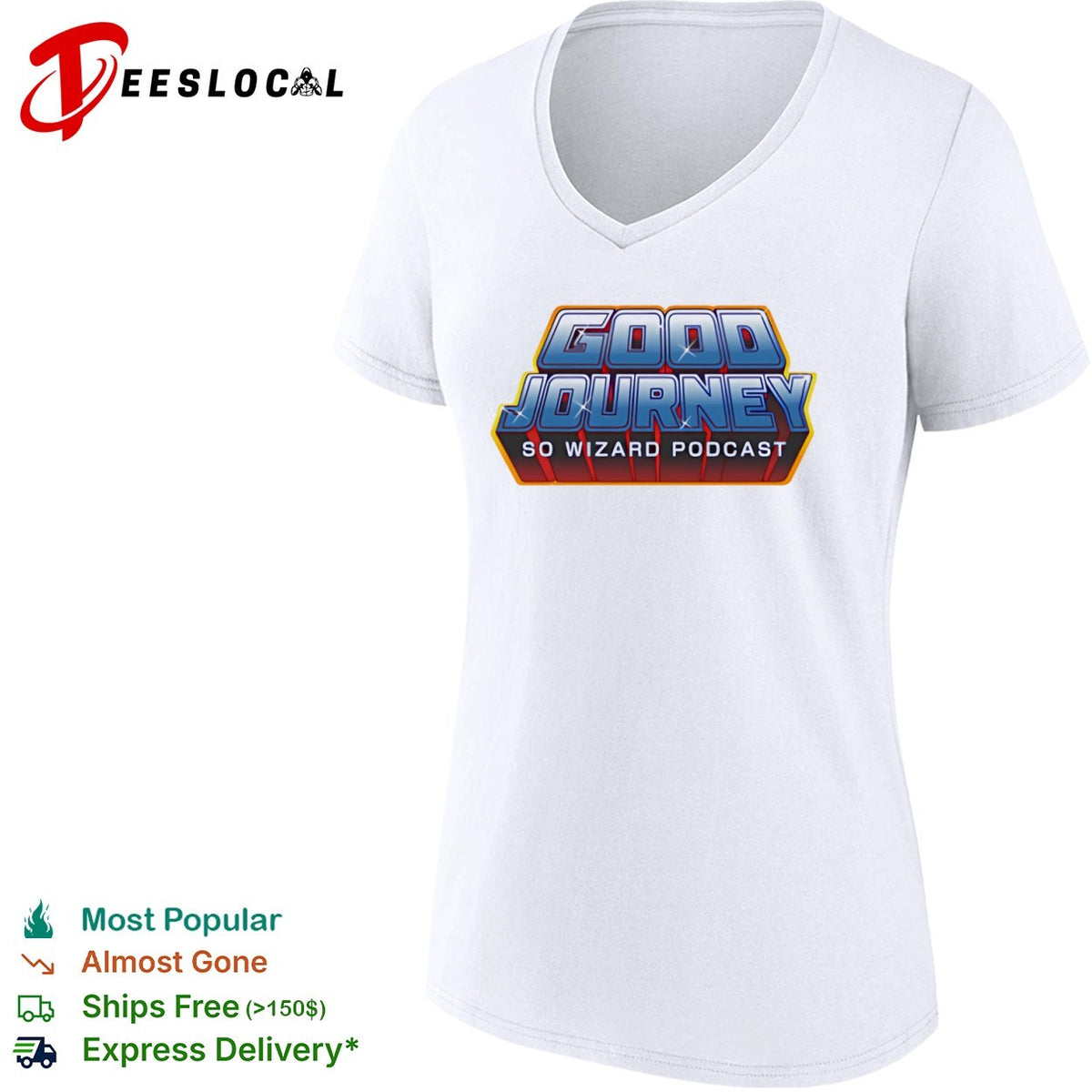 Good Journey So Wizard Podcast Logo Shirt