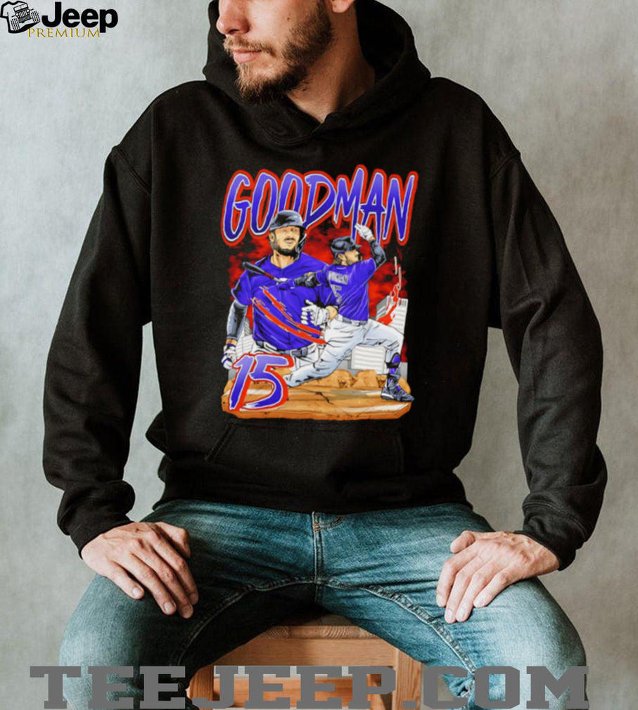 Goodman 15 Baseball Player Sports T Shirt