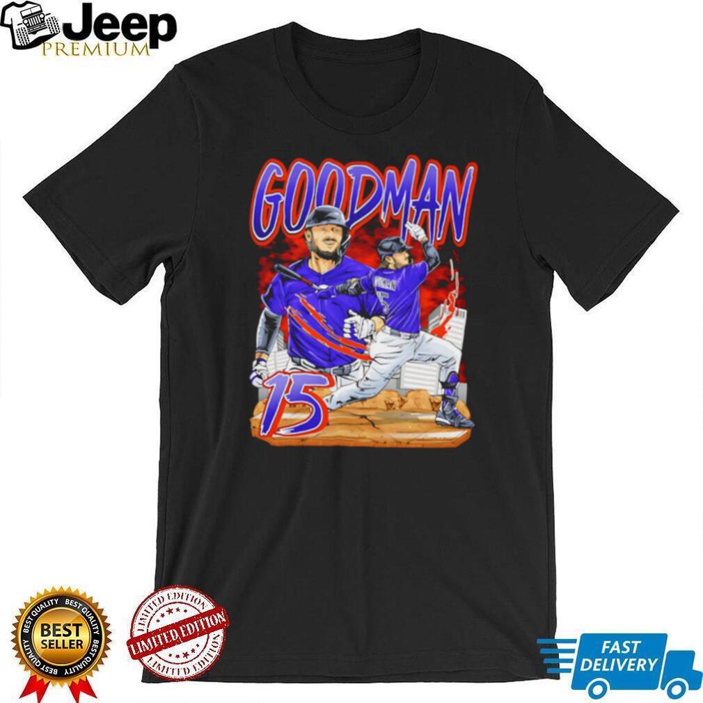 Goodman 15 Baseball Player Sports T Shirt