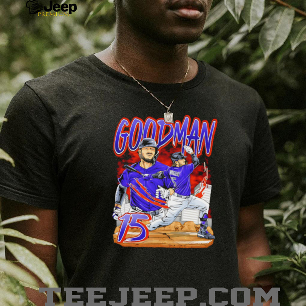 Goodman 15 Baseball Player Sports T Shirt