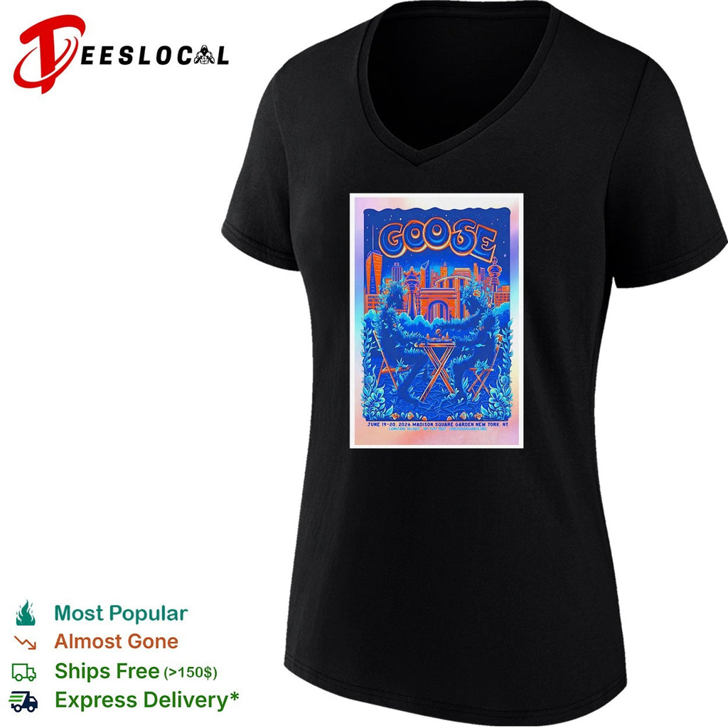 Goose June 19 20 2026 Madison Square Garden New York NY Conscious Alliance shirt