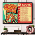 Goose Summer Tour 2026 North America City Dates Landscape Poster Canvas