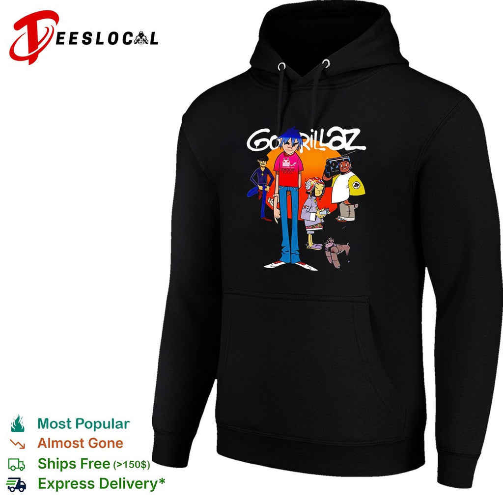 Gorillaz The Mountain Tour Summer 2026 Europe And UK Band Photo shirt
