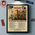 Gorillaz The Mountain Tour Summer 2026 Europe And UK Schedule Dates Home Decor Poster Canvas
