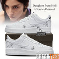 Gracie Abrams Daughter from Hell Signature Custom Air Force 1 Sneaker