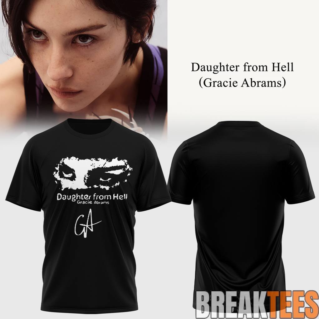 Gracie Abrams Daughter from Hell Signature Shirt