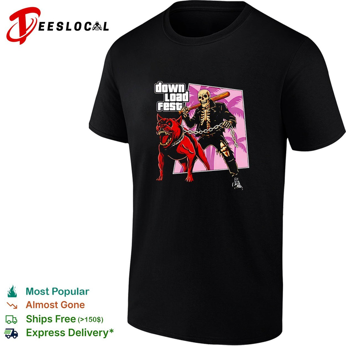 Grand Fest Auto GTA Download Festival 2026 In Donnington UK From 10 To 14 June 2026 shirt