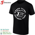 Grand Teton National Park Wyoming 1929 Est Nineteen Twenty Nine Elk Mountains shirt