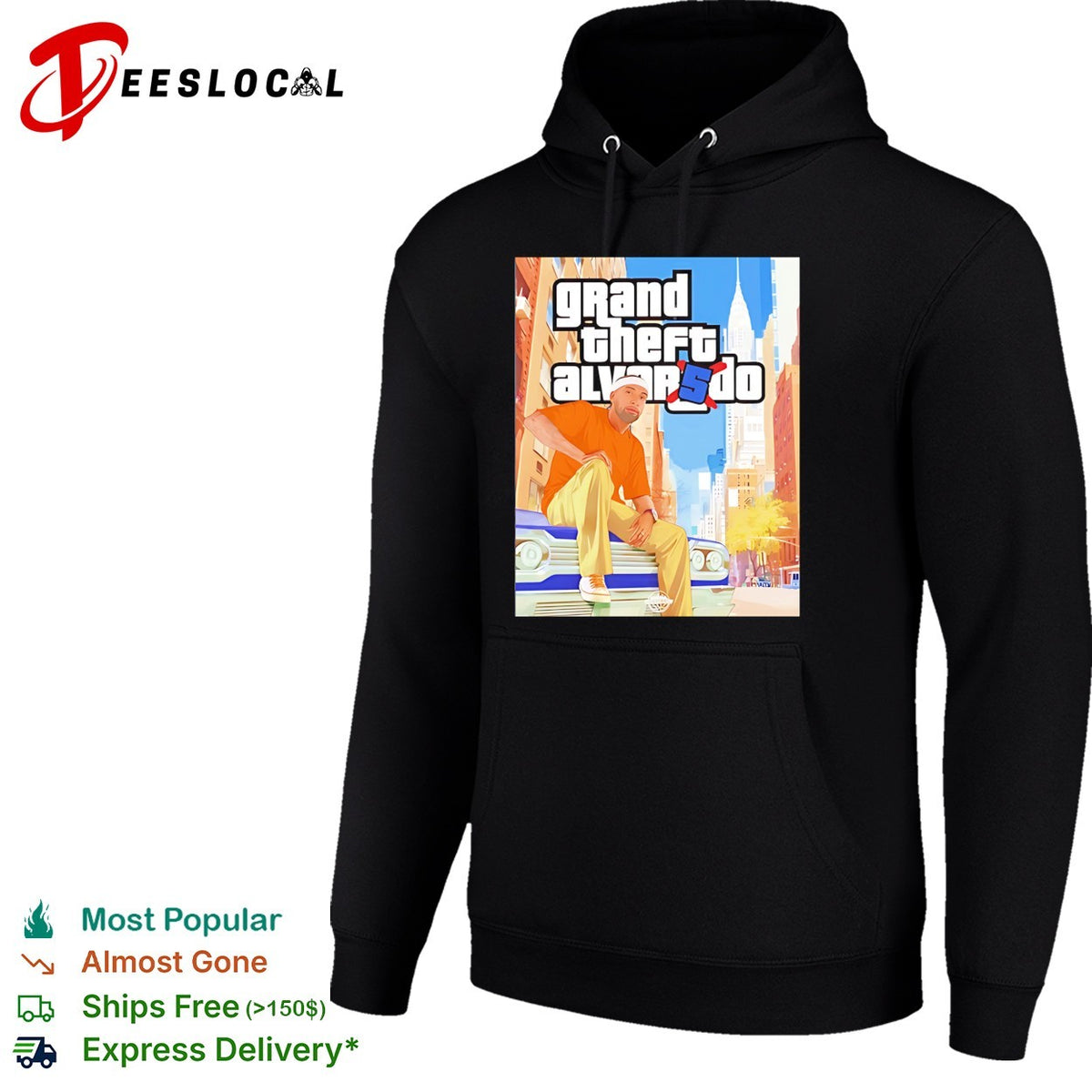 Grand Theft Alvar5do Steal City Edition vintage shirt