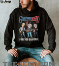 Grateful Dead Forever Grateful Cartoon Band Members T Shirt