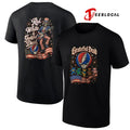 Grateful Dead red white USA flag mascot shirt
