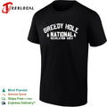 Greedy Hole National Recreation Area parody nature outdoors wilderness aesthetic shirt