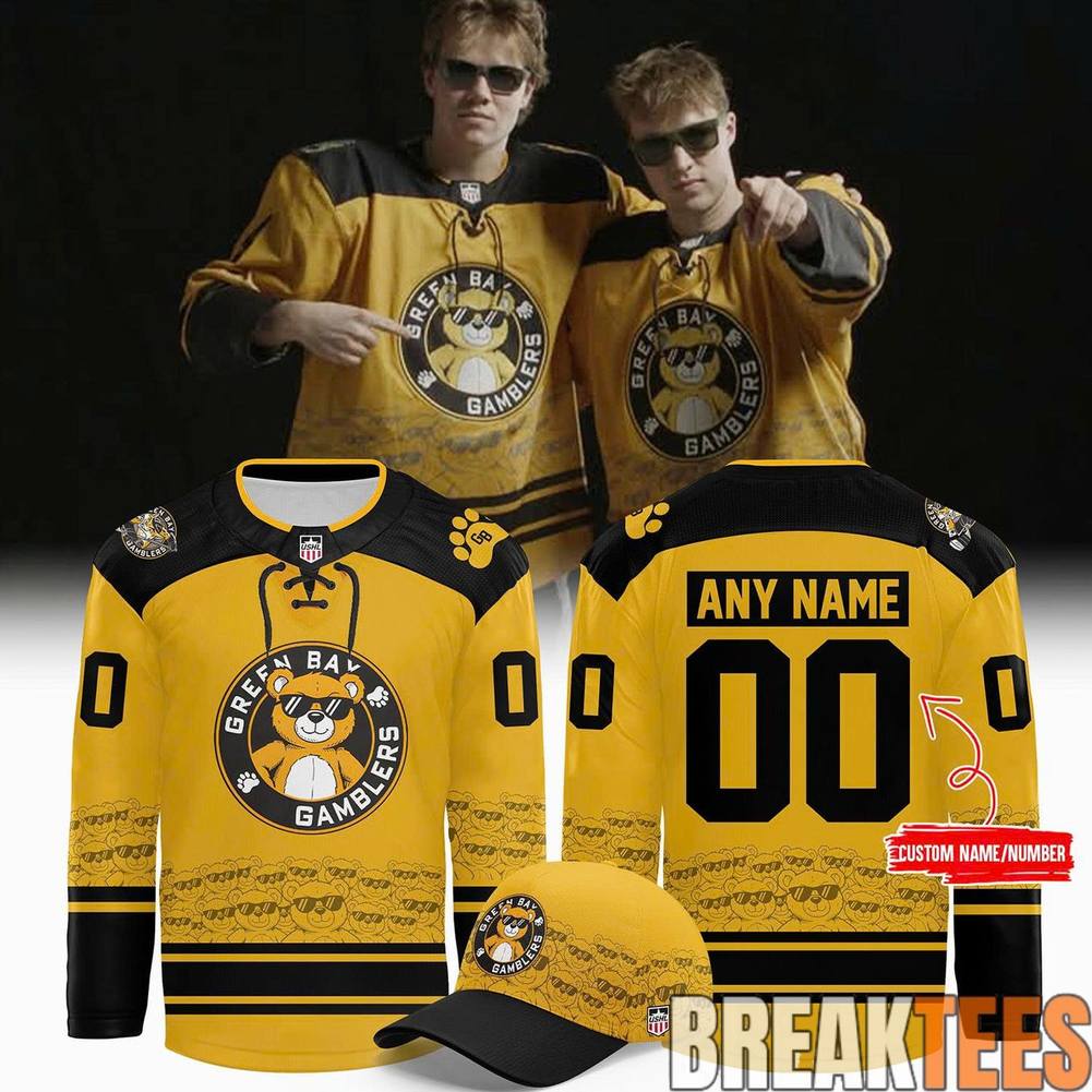 Green Bay Gamblers 2026 Teddy Bear Hockey Jersey