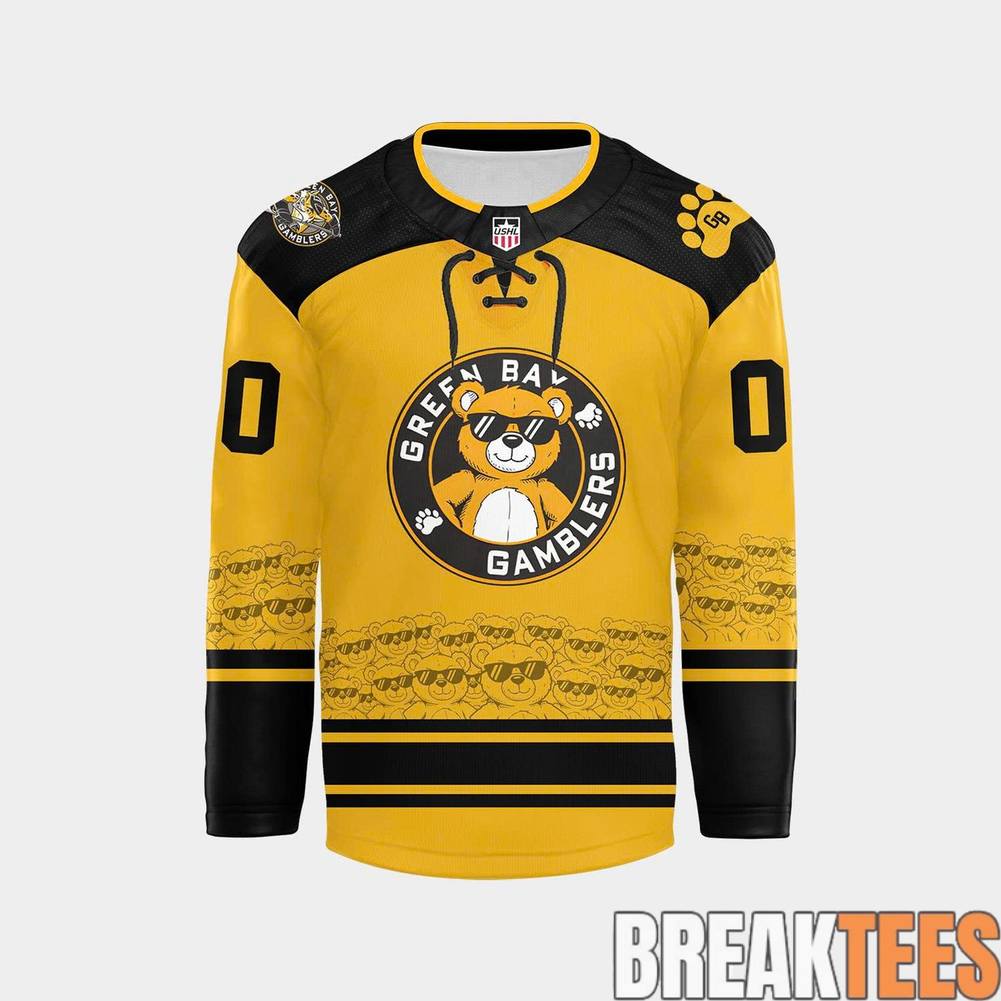 Green Bay Gamblers 2026 Teddy Bear Hockey Jersey