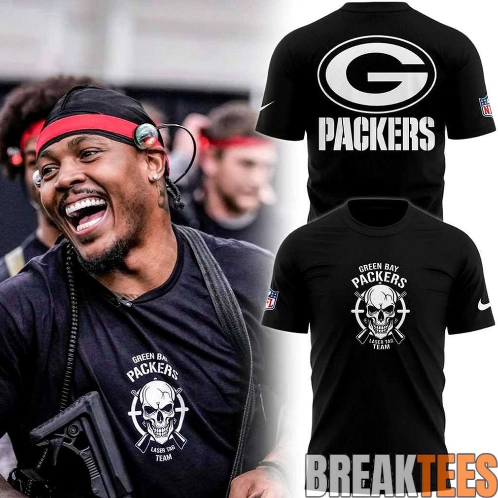 Green Bay Packers Laser Tag Team 2026 Shirt