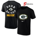 Green Bay Packers x Born and Raised logo shirt